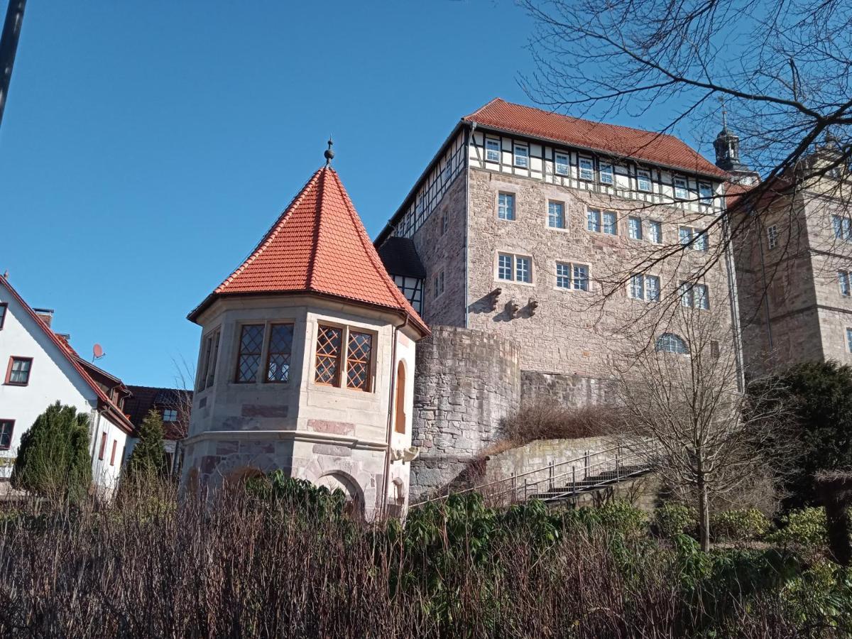 Hotel & Restaurant Zum Adlersberg Schleusingen Exterior foto